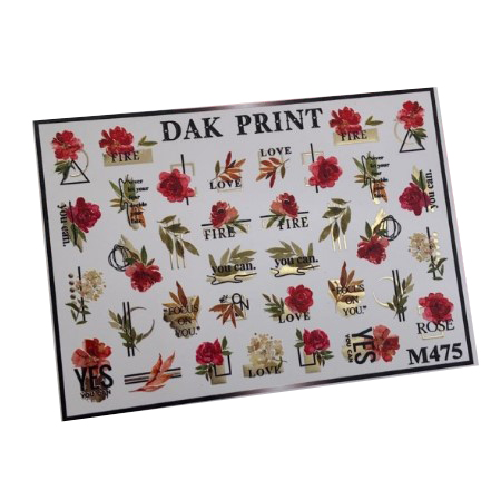 

Набор Dak Print Слайдер-дизайн №M475, 2 шт.