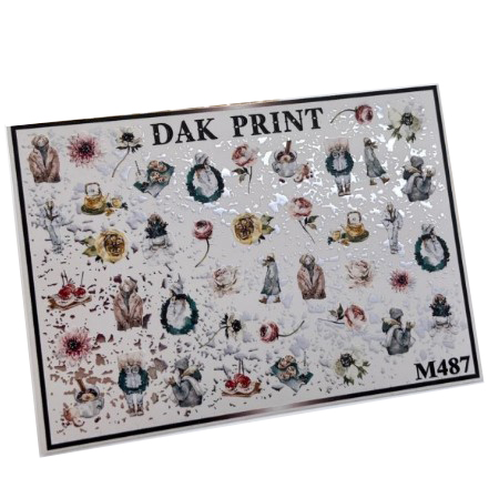 

Набор Dak Print Слайдер-дизайн №M487, 2 шт.