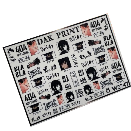 

Набор Dak Print Слайдер-дизайн №W2747, 3 шт.