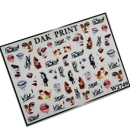 

Набор Dak Print Слайдер-дизайн №W2749, 3 шт.