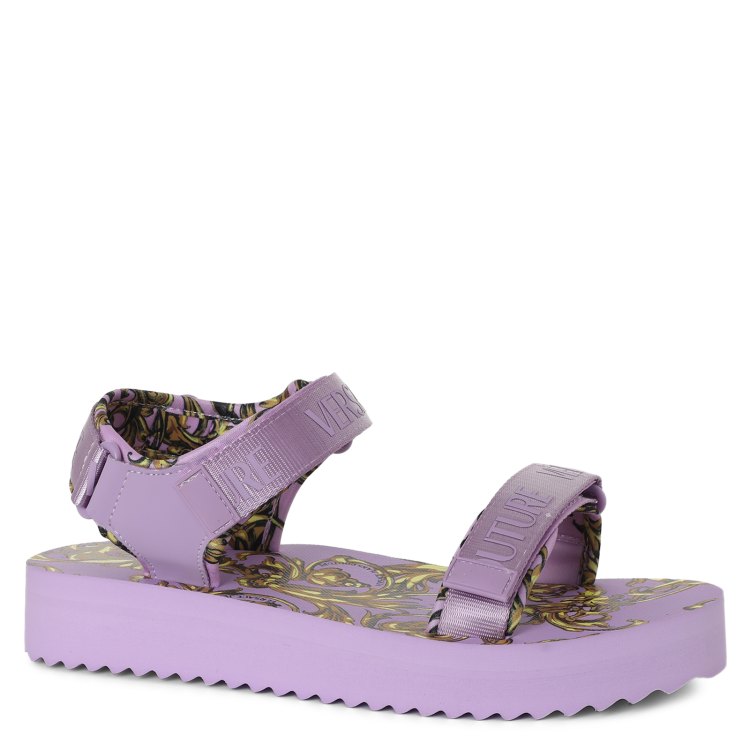 

Сандалии женские Versace Jeans Couture 72VA3SX4 фиолетовые 36 EU, 72VA3SX4