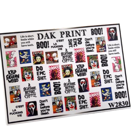

Набор Dak Print Слайдер-дизайн №W2830, 3 шт.