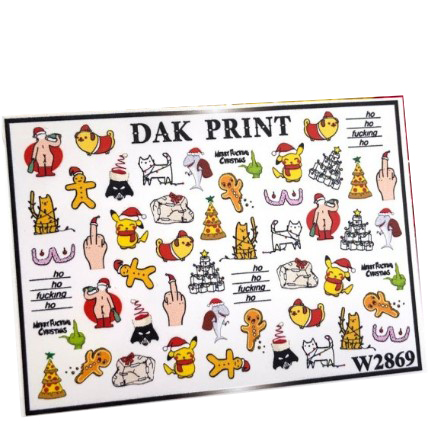 

Набор Dak Print Слайдер-дизайн №W2869, 3 шт.