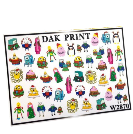 

Набор Dak Print Слайдер-дизайн №W2870, 3 шт.