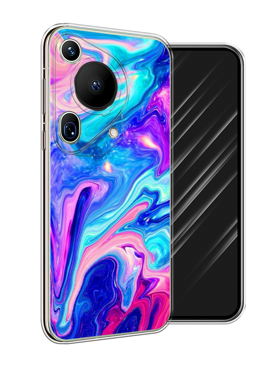 

Чехол Awog на Huawei Pura 70 Ultra "Потеки краски", Розовый, 6124550-1