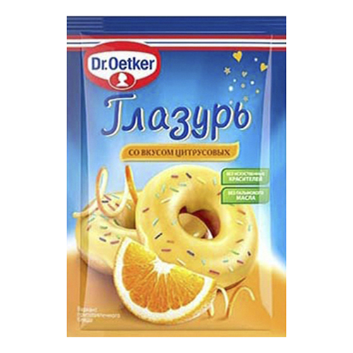 

Глазурь Dr.Oetker со вкусом цитрусовых 90 г