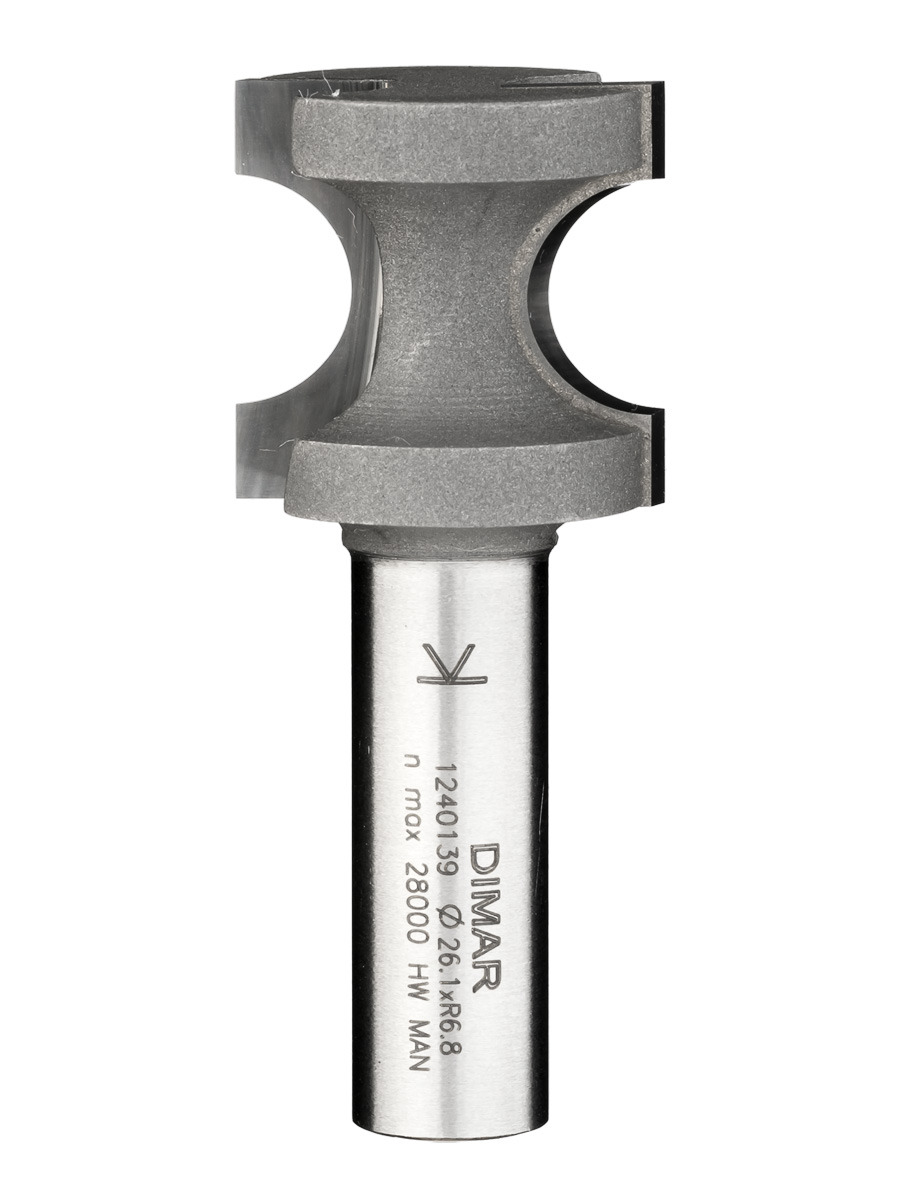 

Фреза DIMAR 1240139 катушка R6,8 D26,1x25,4 L63,5 хвостовик 12MOQS,1 240 139, 1240139