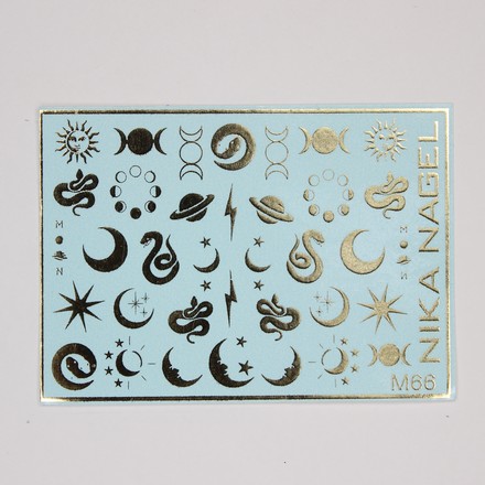 

Набор Nika Nagel Слайдер-дизайн №M66, 2 шт.