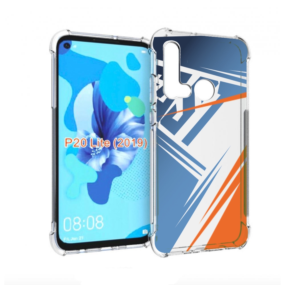 Чехол бампер MyPads Fast для Huawei P20 Lite (2019)