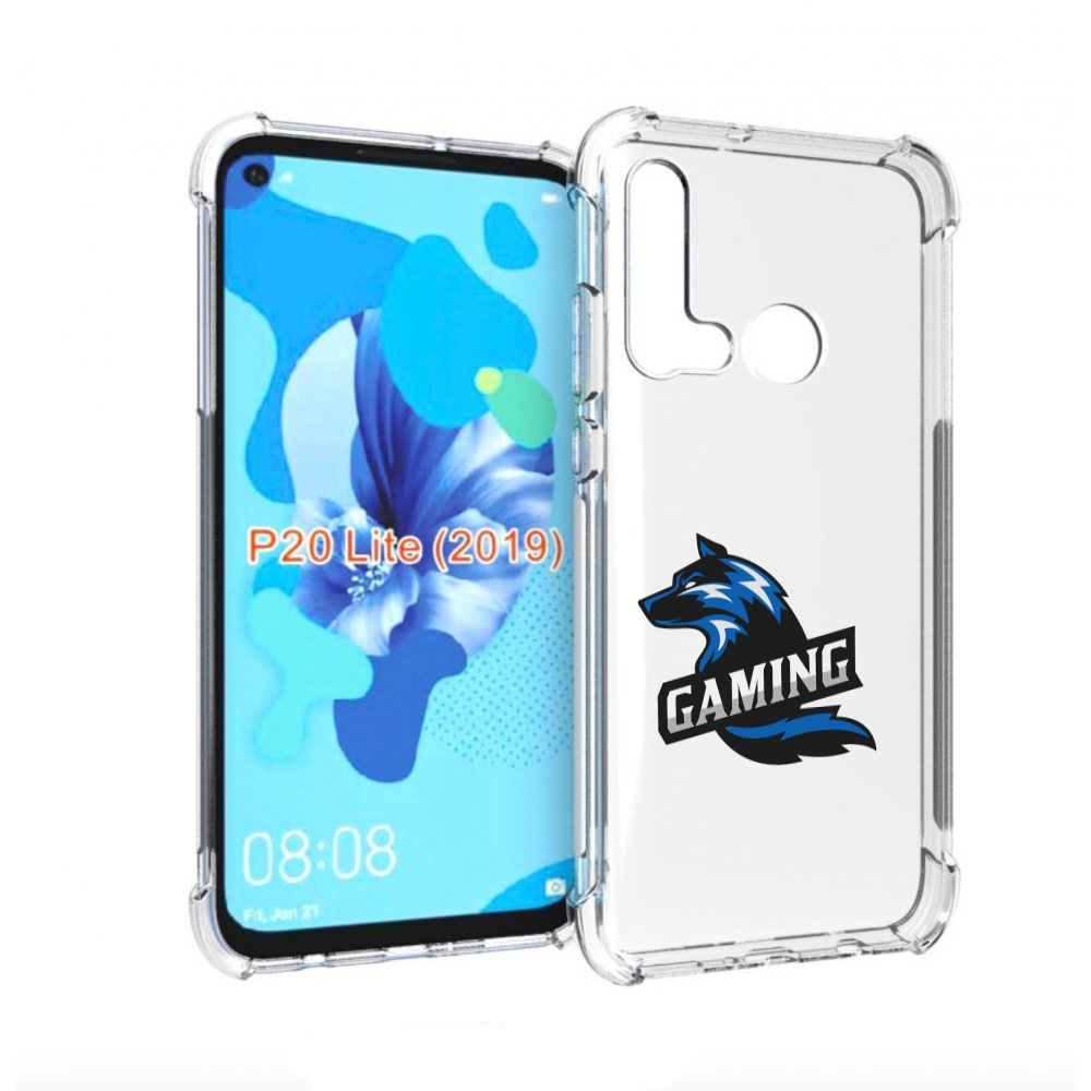 

Чехол бампер MyPads Gaming мужской для Huawei P20 Lite (2019), Прозрачный, Tocco
