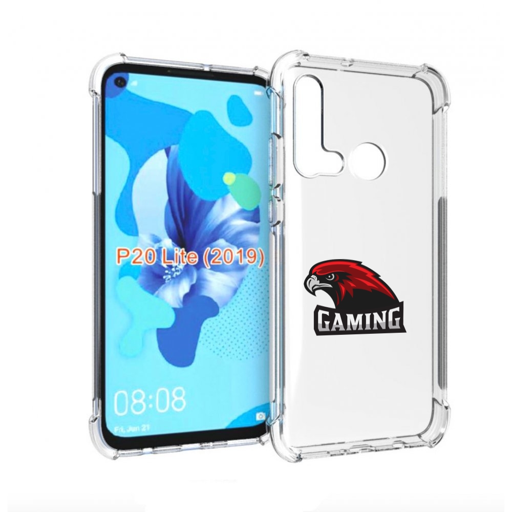 

Чехол бампер MyPads Gaming-1 мужской для Huawei P20 Lite (2019), Прозрачный, Tocco