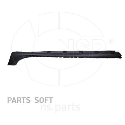 NSP NSP07768512324R Накладка порога левая RENAULT Duster (10-15)