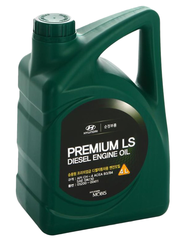 

Моторное масло HYUNDAI cинтетическое Premium LS Diesel Engine Oil CH-4 5W30 4л