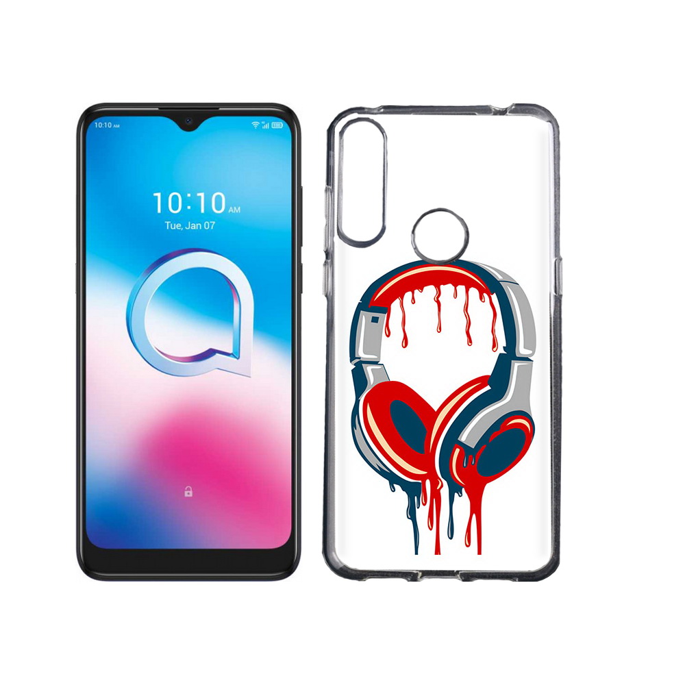 

Чехол MyPads Tocco для Alcatel 3L (2020) 5029Y не делай громко (PT159035.666.517), Tocco