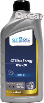 фото Gt oil масло мотор. gt ultra energy, sae 0w-20, api sn/gf-5, 1 л gt oil 8809059408896