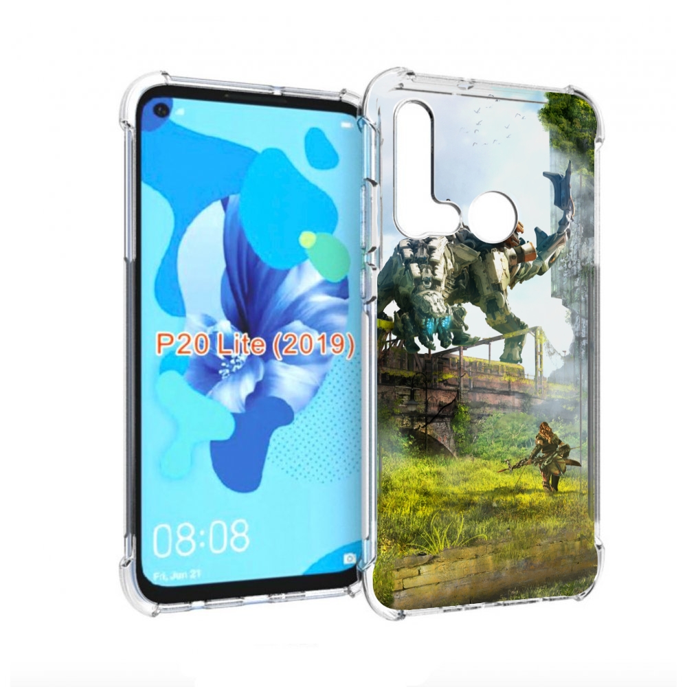 

Чехол бампер MyPads Horizon Zero Dawn для Huawei P20 Lite (2019), Прозрачный, Tocco