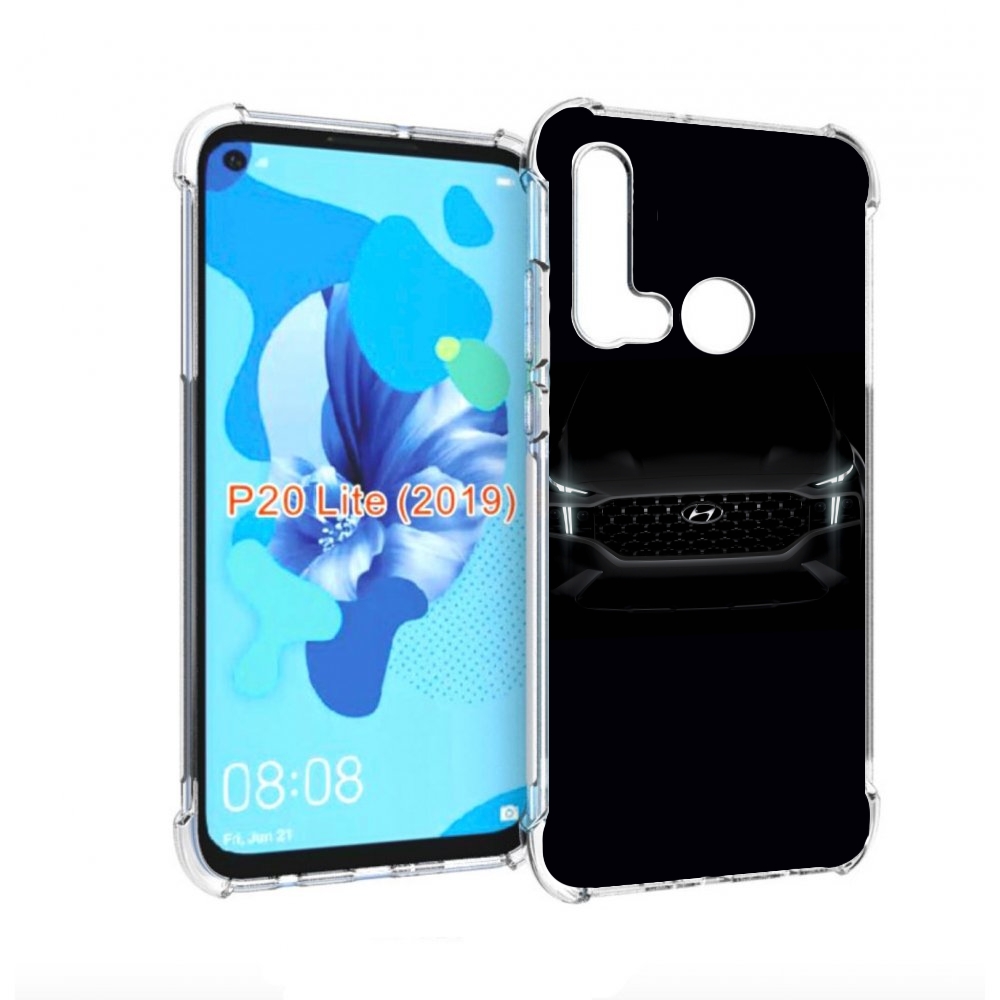 

Чехол бампер MyPads Hyundai хендаи 2 для Huawei P20 Lite (2019), Прозрачный, Tocco