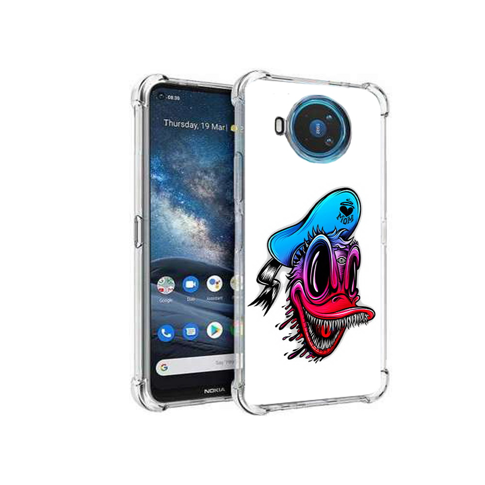 

Чехол MyPads Tocco для Nokia X100 Дональд (PT227057.109.71), Прозрачный, Tocco