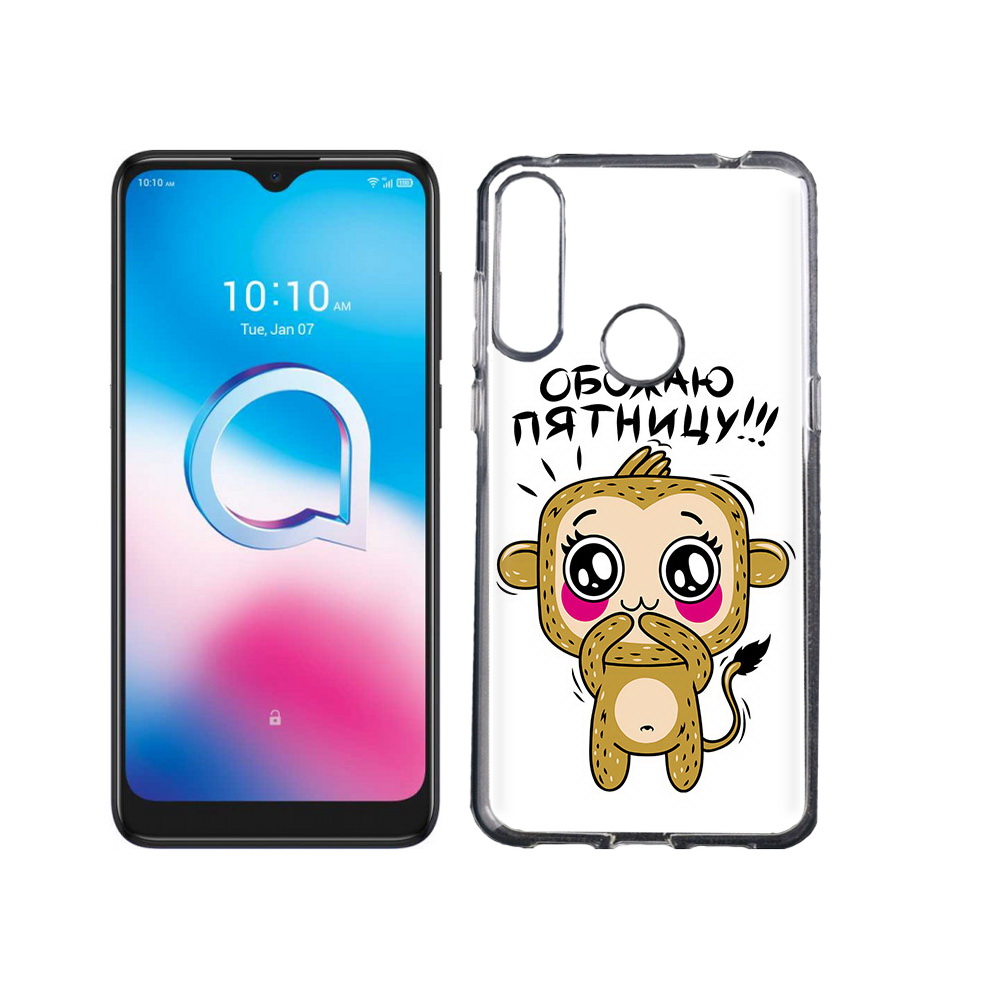 

Чехол MyPads Tocco для Alcatel 3L (2020) 5029Y обожаю пятницу (PT159035.666.525), Tocco