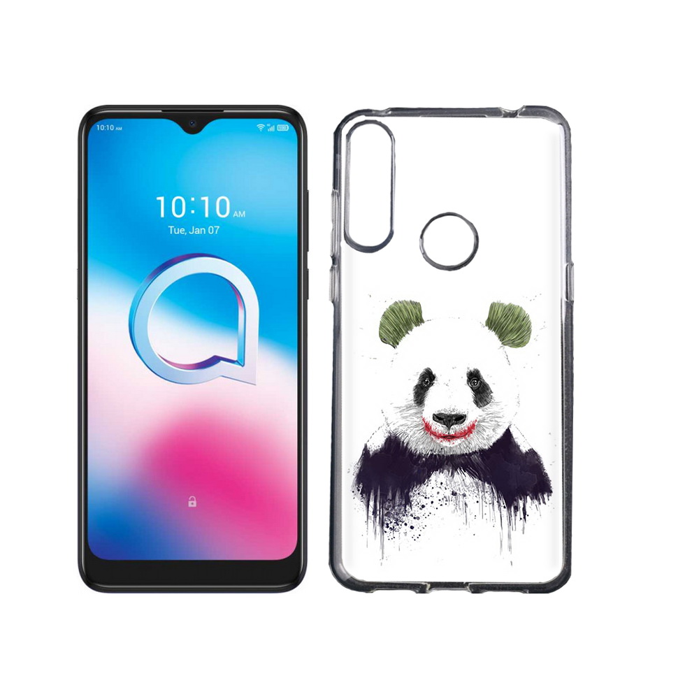 

Чехол MyPads Tocco для Alcatel 3L (2020) 5029Y панда джокер (PT159035.666.533), Tocco