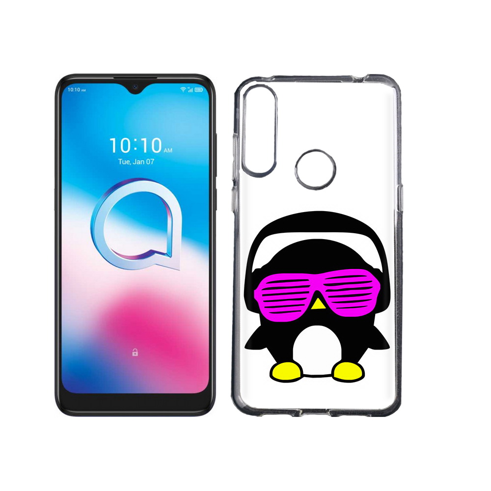 

Чехол MyPads Tocco для Alcatel 3L (2020) 5029Y пингвин (PT159035.666.541), Tocco