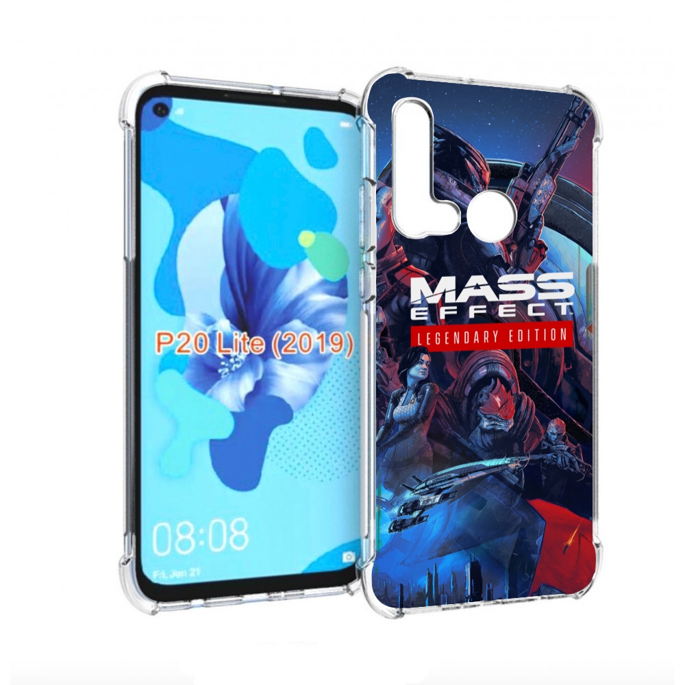 

Чехол бампер MyPads Mass Effect Legendary Edition для Huawei P20, Прозрачный, Tocco