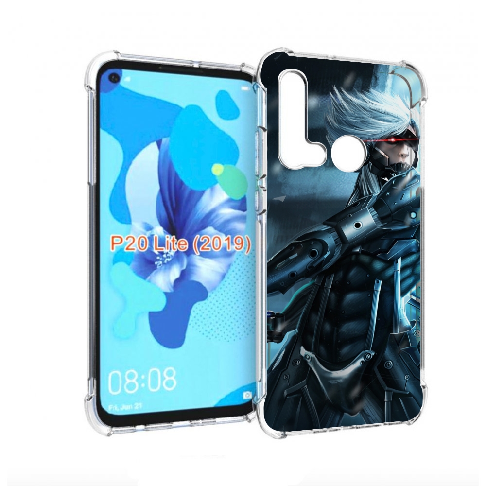 

Чехол бампер MyPads Metal Gear Rising Revengeance для Huawei P20, Прозрачный, Tocco