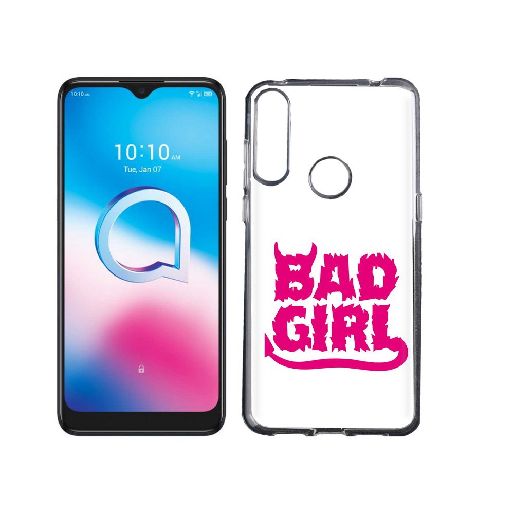

Чехол MyPads Tocco для Alcatel 3L (2020) 5029Y плохая девочка (PT159035.666.545), Tocco