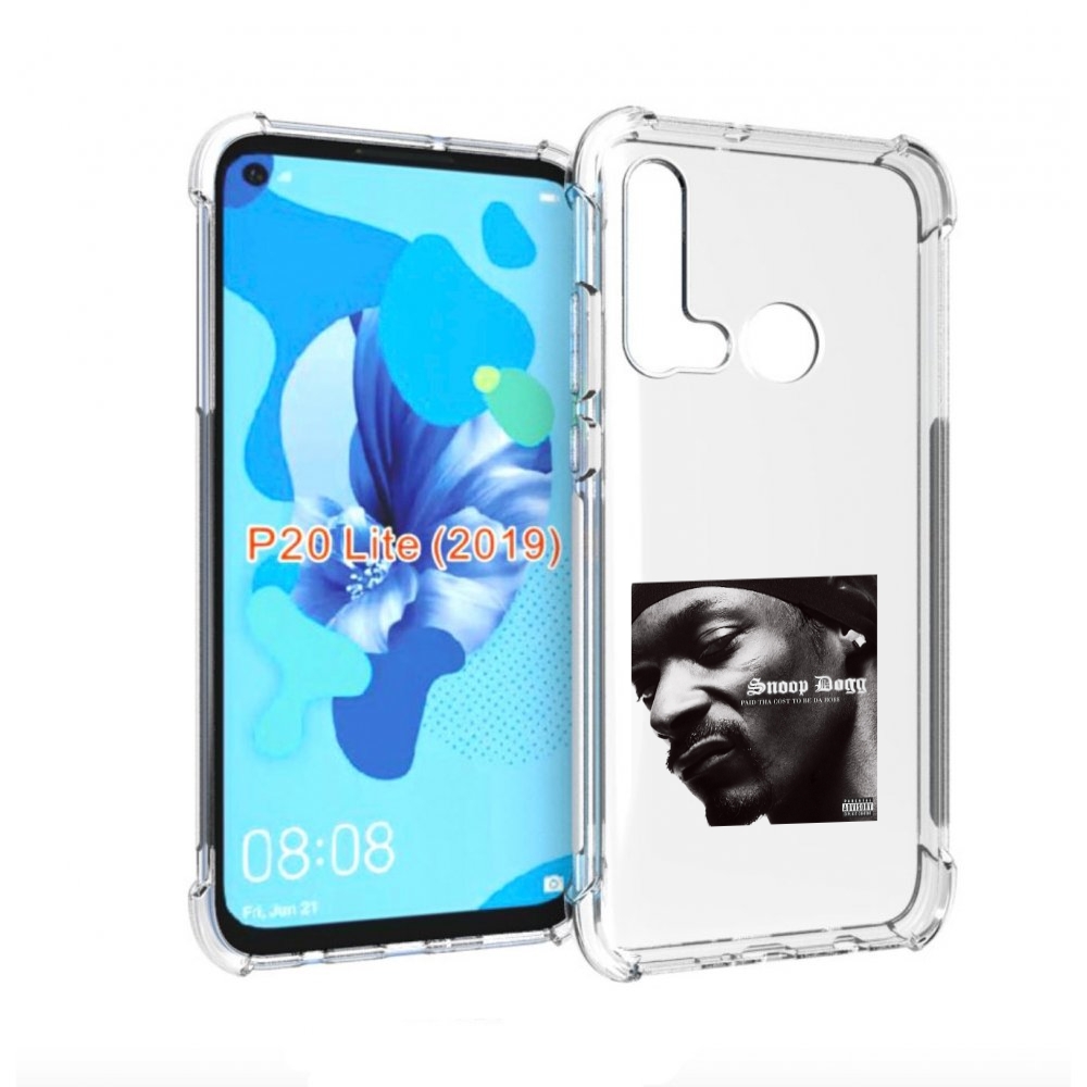

Чехол Бампер Mypads Paid Tha Cost To Be Da Boss Для Huawei P20 L, Прозрачный, Tocco