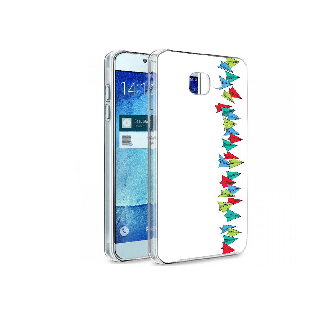 

Чехол MyPads Tocco для Samsung Galaxy A8 самолетики из листочков, Tocco
