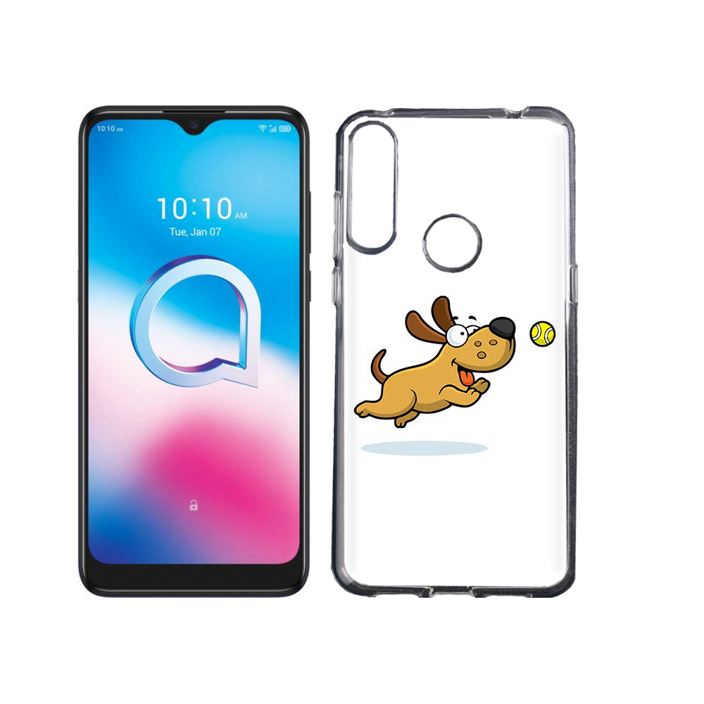

Чехол MyPads Tocco для Alcatel 3L (2020) 5029Y пёсик (PT159035.666.563), Tocco