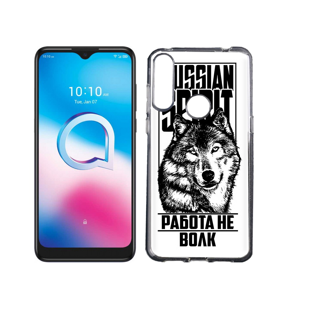 

Чехол MyPads Tocco для Alcatel 3L (2020) 5029Y работа не волк (PT159035.666.564), Tocco
