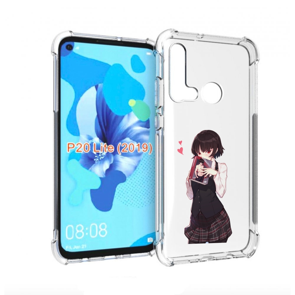 Чехол бампер MyPads Persona 5 - Makoto Niijima для Huawei P20 Li
