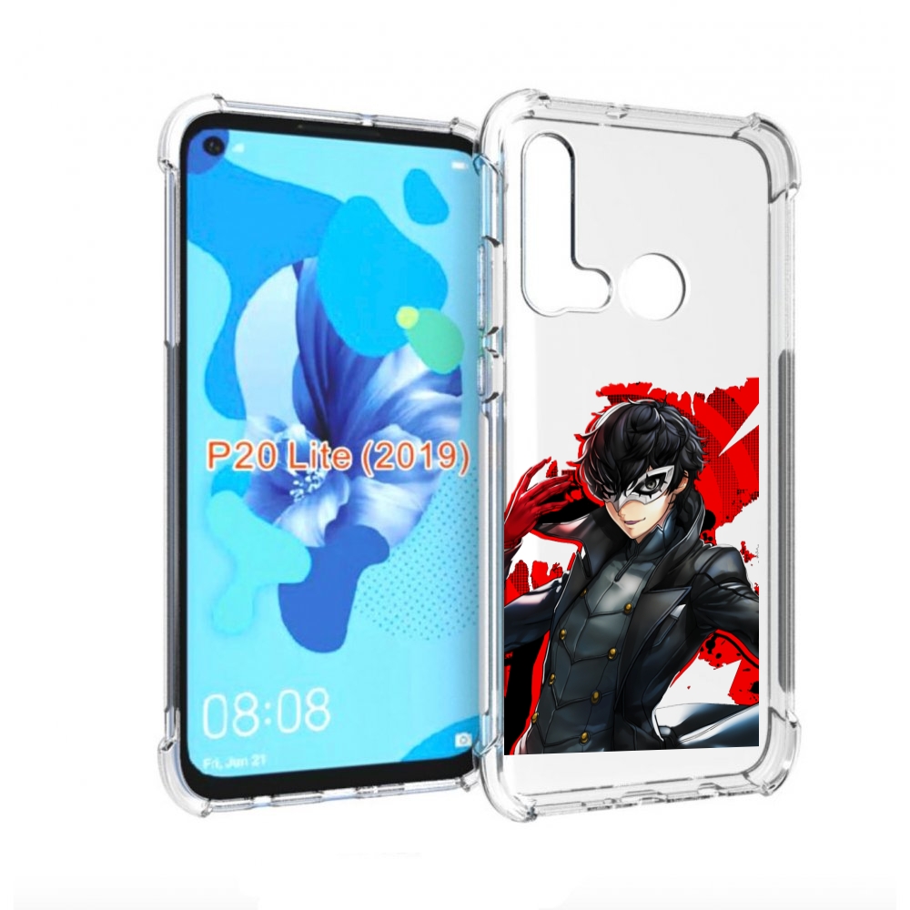 

Чехол бампер MyPads Persona 5 для Huawei P20 Lite (2019), Прозрачный, Tocco