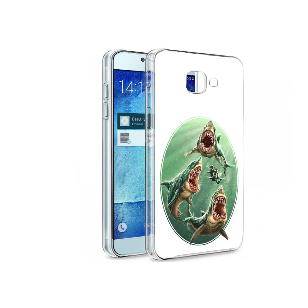 

Чехол MyPads Tocco для Samsung Galaxy A8 синяя бездна, Tocco