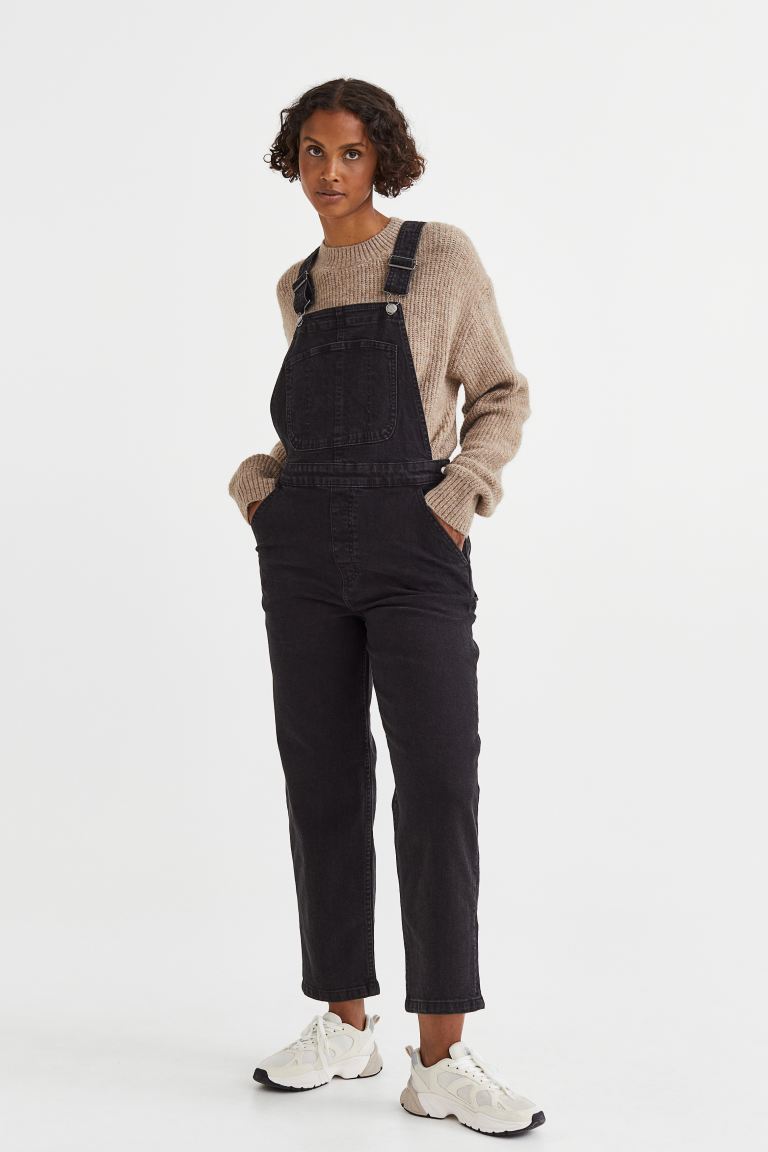 

Комбинезон женский H&M 1035315001 черный 42 EU (доставка из-за рубежа), 1035315001