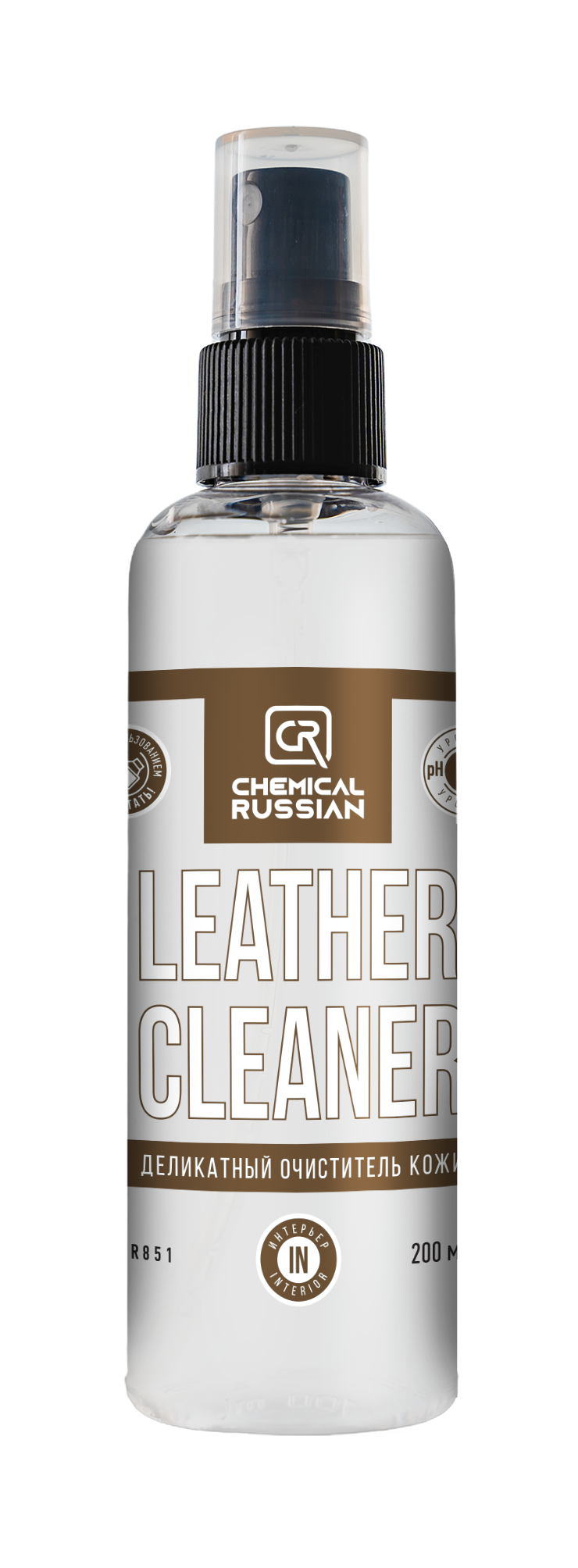 

Очиститель кожи Chemical Russian Leather Cleaner 100 мл, Leather Cleaner 100