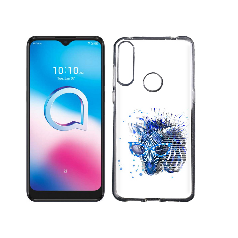 

Чехол MyPads Tocco для Alcatel 3L (2020) 5029Y расплывчатая зебра (PT159035.666.577), Tocco