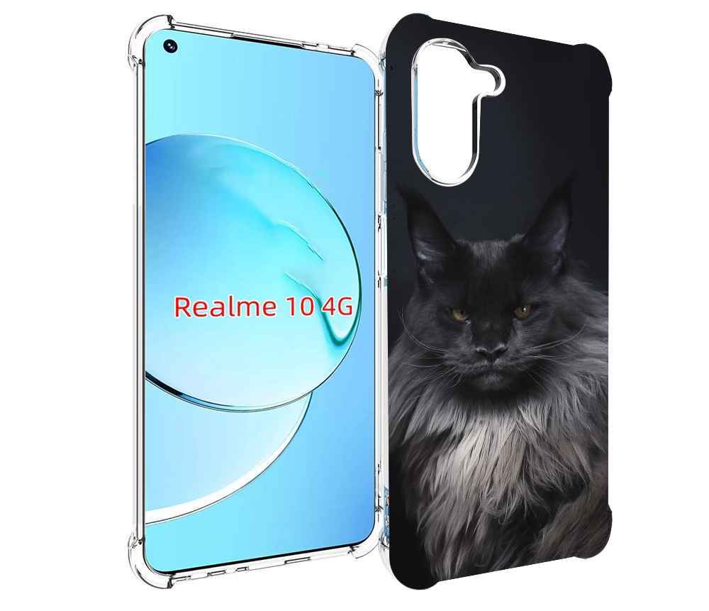 Чехол MyPads кошка меи?н кун 2 для Realme 10