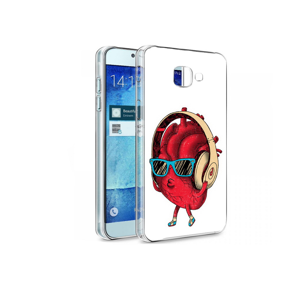 

Чехол MyPads Tocco для Samsung Galaxy A8 слушай сердце, Tocco