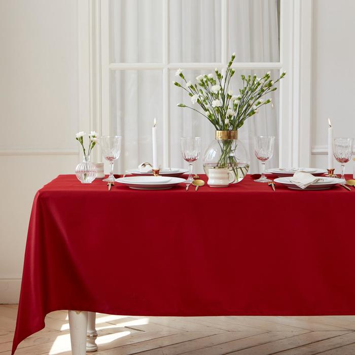 

Скатерть "Этель" Elegance 150*110 +/-3см, цв.бордовый, пл. 192 г/м2, хл с ВГМО