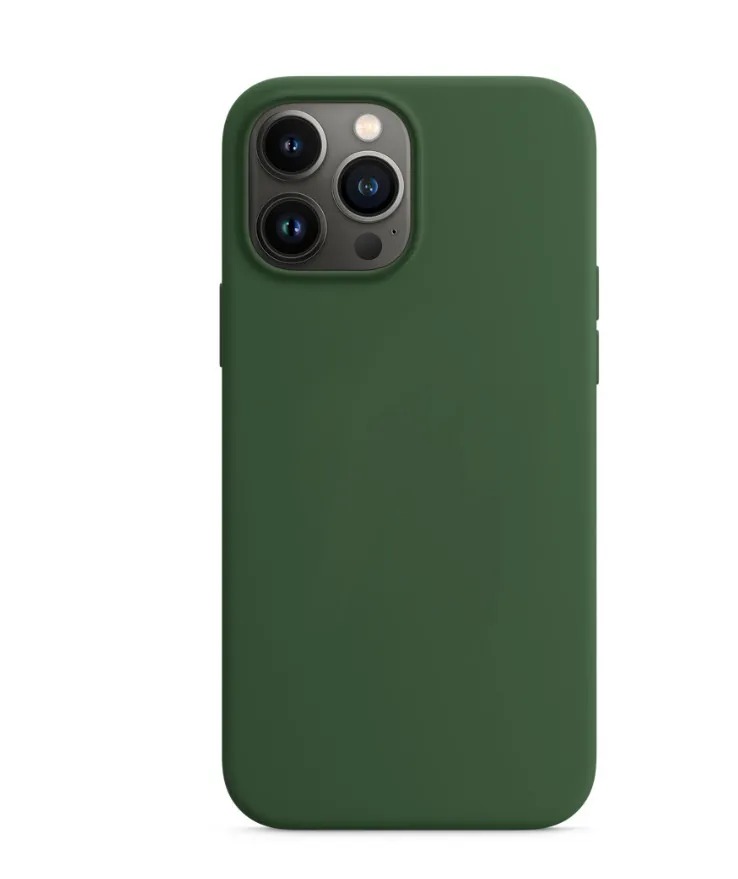 

Накладка силикон Silicone Case для iPhone 13 Pro Болотный, Зеленый, iPhone 13 Pro