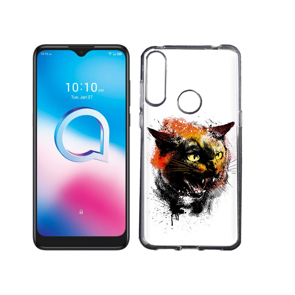 

Чехол MyPads Tocco для Alcatel 3L (2020) 5029Y сиамский кот (PT159035.666.598), Tocco