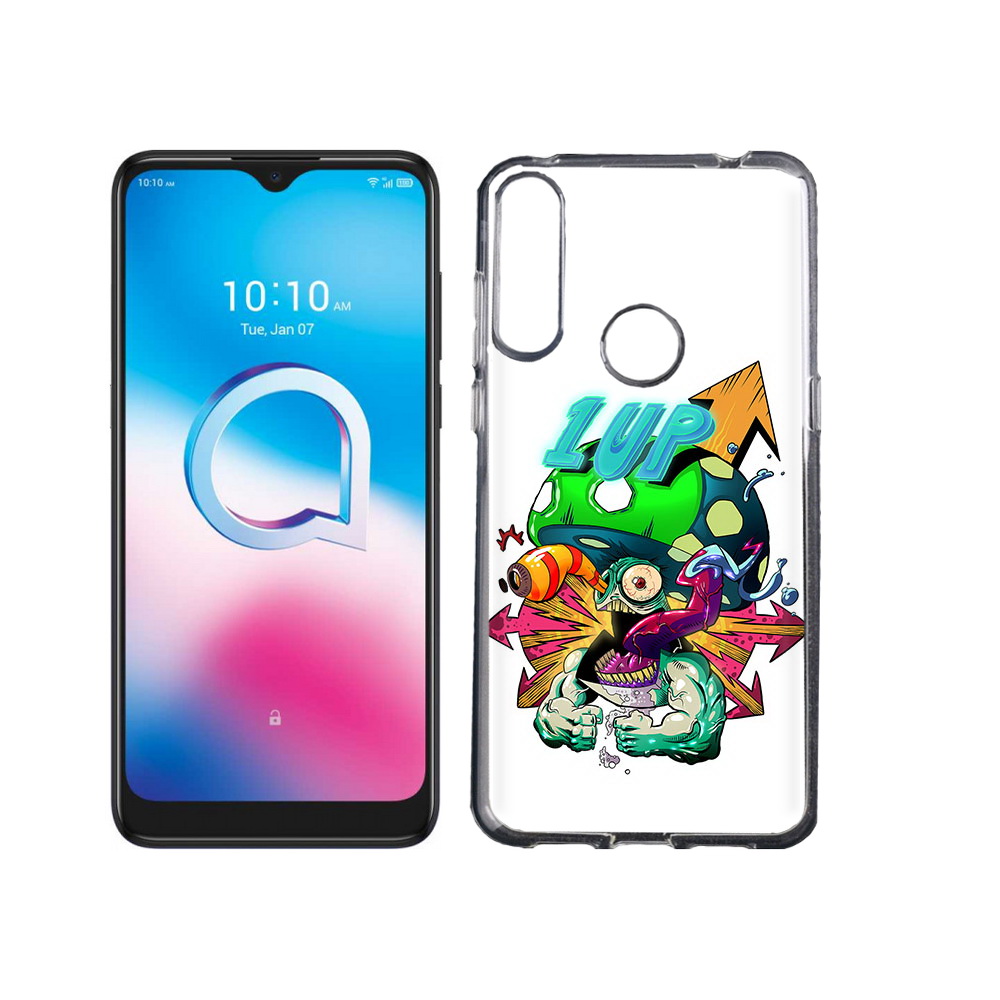 

Чехол MyPads Tocco для Alcatel 3L (2020) 5029Y сильный гриб абстракция (PT159035.666.599), Tocco