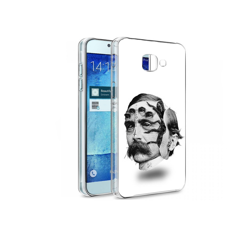 

Чехол MyPads Tocco для Samsung Galaxy A8 страшное лицо мужчины, Tocco