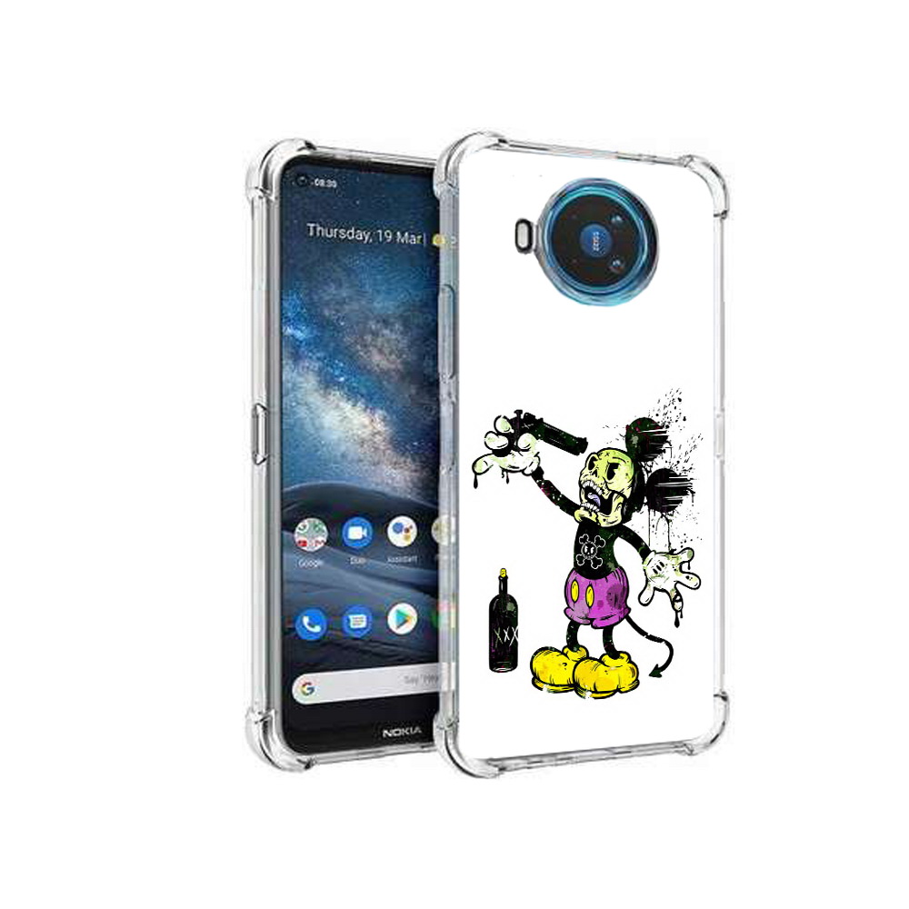 

Чехол MyPads Tocco для Nokia X100 Драг Микки (PT227057.109.73), Прозрачный, Tocco