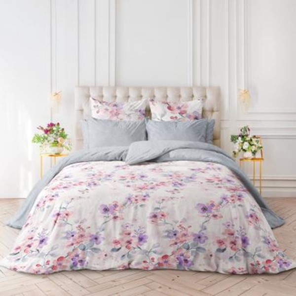 Комплект постельного белья Verossa Elise 1,5-спальный сатин разноцветный