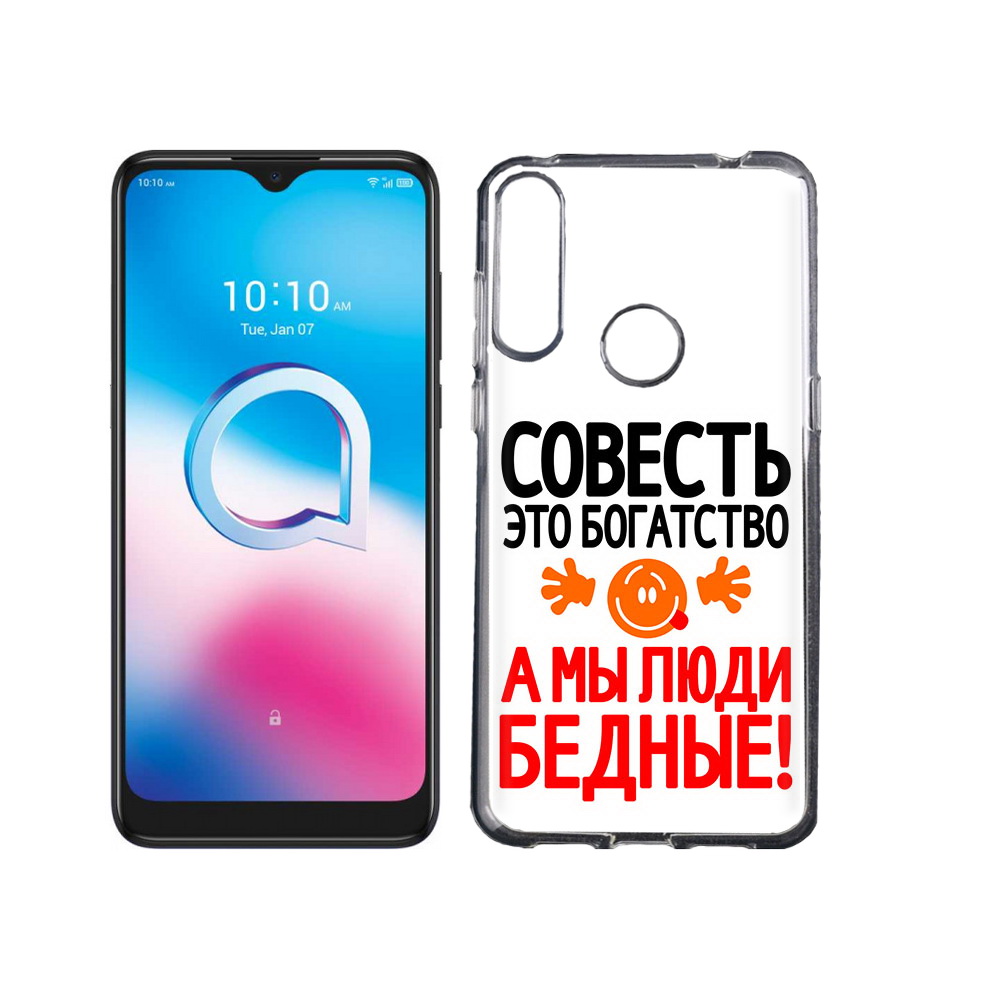 

Чехол MyPads Tocco для Alcatel 3L (2020) 5029Y совесть (PT159035.666.613), Tocco