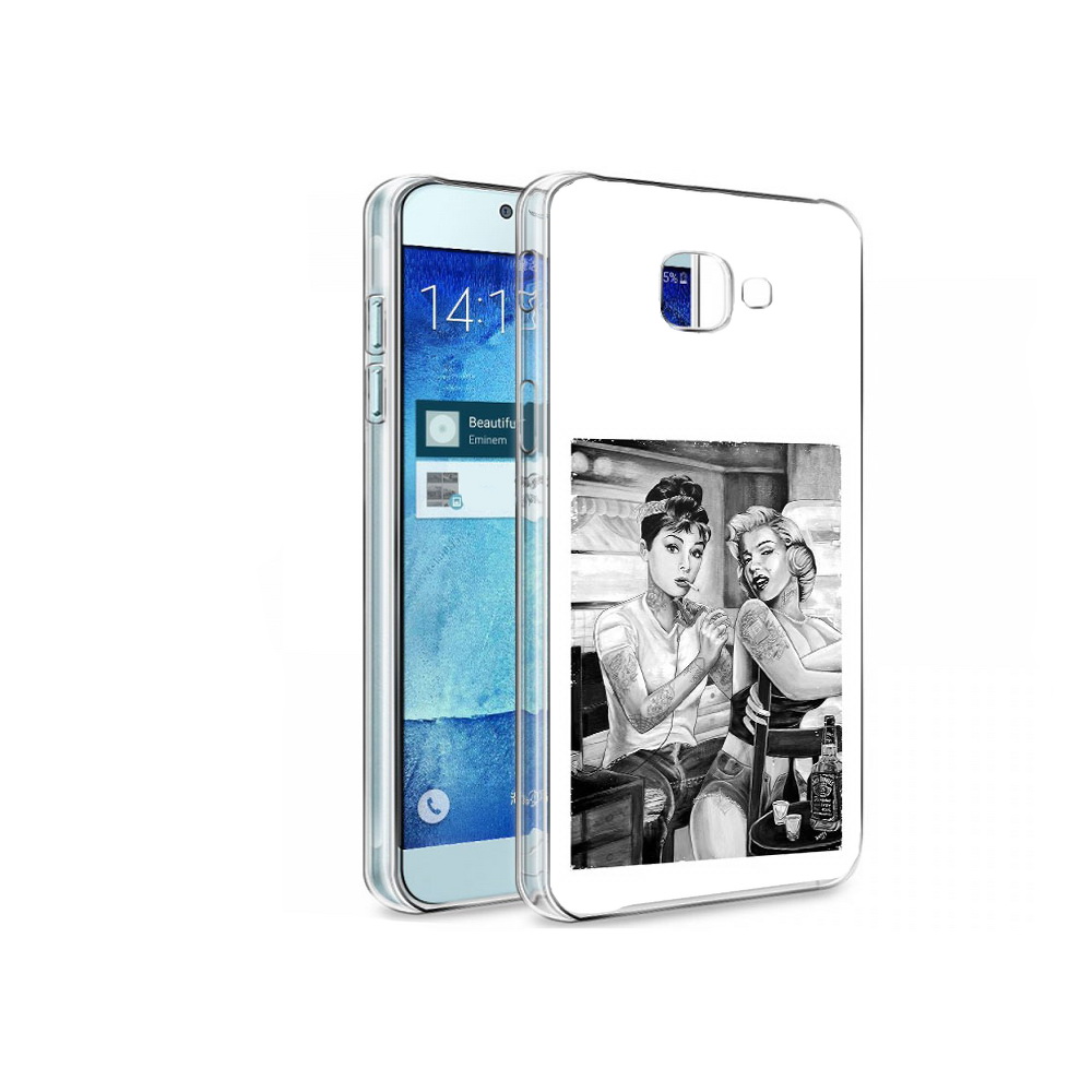 

Чехол MyPads Tocco для Samsung Galaxy A8 тату мастер, Tocco