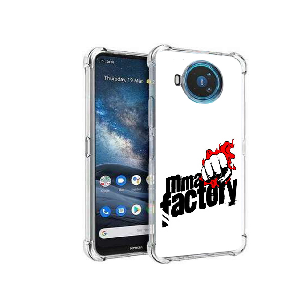 

Чехол MyPads Tocco для Nokia X100 Единоборства ММА (PT227057.109.74), Прозрачный, Tocco